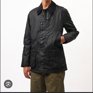 Barbour Ashby Wax Jacket Jet Black X Small